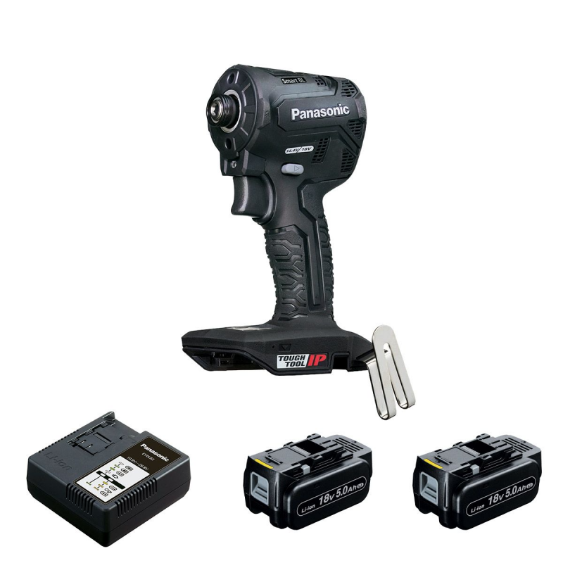 Zakrętarka udarowa 18V zestaw EY1PD1J18D32 PANASONIC Zakrętarka udarowa 18V zestaw EY1PD1J18D32 PANASONIC Bahcocentrum.pl