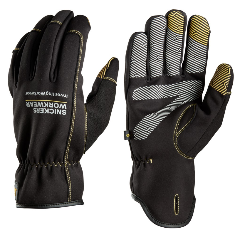 Rękawice robocze 9562 Weather Flex Dry kolor black rozm. 10 95620400010 SNICKERS WORKWEAR Rękawice robocze 9562 Weather Flex Dry kolor black rozm. 10 95620400010 SNICKERS WORKWEAR Bahcocentrum.pl