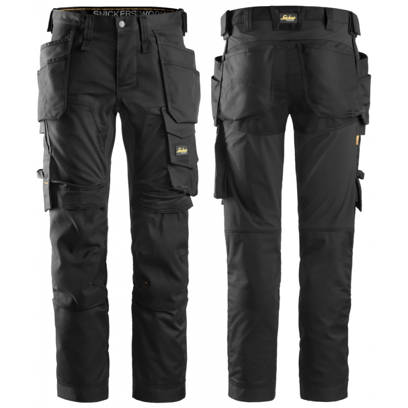 Spodnie 6241 stretch AllroundWork z workami kieszeniowymi kolor black/black rozm. 46 62410404046 SNICKERS WORKWEAR Spodnie 6241 stretch AllroundWork z workami kieszeniowymi kolor black/black rozm. 46 62410404046 SNICKERS WORKWEAR Bahcocentrum.pl