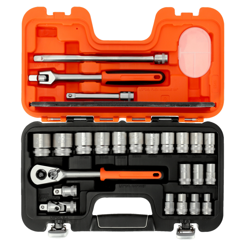 Zestaw narzędzi 1/2'' 24 elementy S240-SPL BAHCO Zestaw narzędzi 1/2'' 24 elementy S240-SPL BAHCO Bahcocentrum.pl