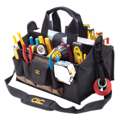 Torba narzędziowa otwarta 40 x 23 x 23 cm - 17 kieszeni 1529 CLC
