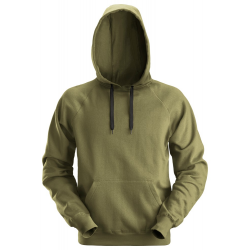 Bluza 2800 z kapturem kolor khaki green rozm. XXL 28003100008 SNICKERS WORKWEAR