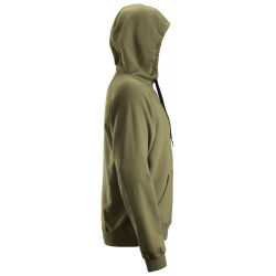 Bluza 2800 z kapturem kolor khaki green rozm. XXL 28003100008 SNICKERS WORKWEAR