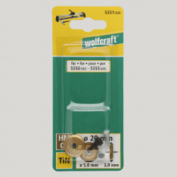 Kółko tnące TIN Ø 20 mm 5551000 WOLFCRAFT