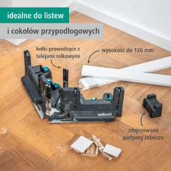 Przyrżnia skrzynka uciosowa 120 mm regulowana 85°-275° 6956000 WOLFCRAFT
