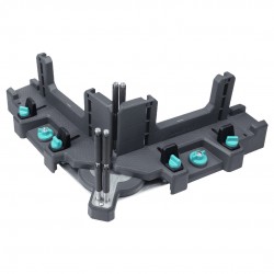 Przyrżnia skrzynka uciosowa 120 mm regulowana 85°-275° 6956000 WOLFCRAFT
