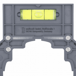 Szablon z libellą do zaznaczania i pozycjonowania 5975000 WOLFCRAFT