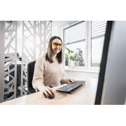 Okulary ochronne ERGO do monitorów 4936000 WOLFCRAFT