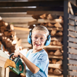 Okulary gogle ochronne KIDS 4940000 WOLFCRAFT