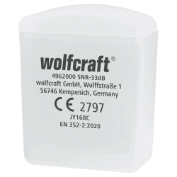 Stopery do uszu na sznurku 4962000 WOLFCRAFT