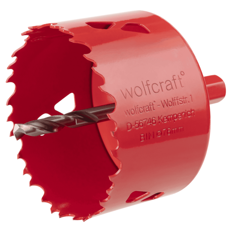 Otwornica bimetalowa Ø 76 mm 5494000 WOLFCRAFT Otwornica bimetalowa Ø 76 mm 5494000 WOLFCRAFT Bahcocentrum.pl