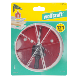 Otwornica bimetalowa Ø 121 mm 5497000 WOLFCRAFT