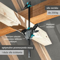 Ścisk automatyczny 300 mm PRO MAX 3071000 WOLFCRAFT
