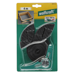 Zacisk taśmowy kwadratowy z mechanizmem zapadkowym 4000 mm 3441000 WOLFCRAFT
