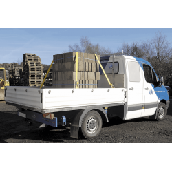 Zacisk taśmowy z mechanizmem zapadkowym z hakiem 8000 mm 3278000 WOLFCRAFT