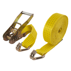 Zacisk taśmowy z mechanizmem zapadkowym z hakiem 8000 mm 3278000 WOLFCRAFT