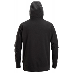 Bluza 8075 frotte Polartec® z kapturem AllroundWork kolor black rozm. XL 80750400007 SNICKERS WORKWEAR