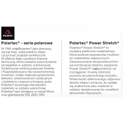 Bluza 8075 frotte Polartec® z kapturem AllroundWork kolor dark navy melange rozm. XL 80754500007 SNICKERS WORKWEAR