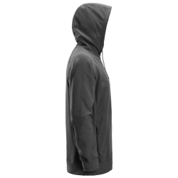Bluza 8075 frotte Polartec® z kapturem AllroundWork kolor steel grey rozm. XXL 80755800008 SNICKERS WORKWEAR