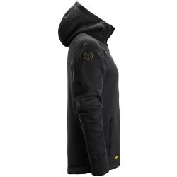 Bluza 8041 polarowa FlexiWork z kapturem kolor black rozm. XS 80410400003 SNICKERS WORKWEAR
