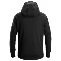 Bluza 8041 polarowa FlexiWork z kapturem kolor black rozm. XL 80410400007 SNICKERS WORKWEAR