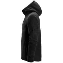 Bluza 8041 polarowa FlexiWork z kapturem kolor black rozm. XL 80410400007 SNICKERS WORKWEAR