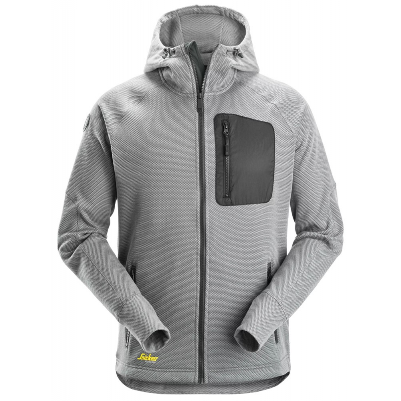 Bluza 8041 polarowa FlexiWork z kapturem kolor grey/black rozm. L 80411804006 SNICKERS WORKWEAR Bluza 8041 polarowa FlexiWork z kapturem kolor grey/black rozm. L 80411804006 SNICKERS WORKWEAR Bahcocentrum.pl