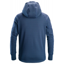 Bluza 8041 polarowa FlexiWork z kapturem kolor deep blue/black rozm. XXXL 80415304009 SNICKERS WORKWEAR