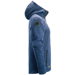 Bluza 8041 polarowa FlexiWork z kapturem kolor deep blue/black rozm. XXXL 80415304009 SNICKERS WORKWEAR