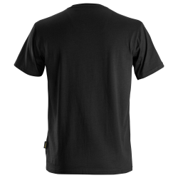 Koszulka T-shirt 2526 Organic Cotton AllroundWork kolor black rozm. XS 25260400003 SNICKERS WORKWEAR