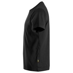 Koszulka T-shirt 2526 Organic Cotton AllroundWork kolor black rozm. XL 25260400007 SNICKERS WORKWEAR