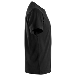 Koszulka T-shirt 2526 Organic Cotton AllroundWork kolor black rozm. XL 25260400007 SNICKERS WORKWEAR
