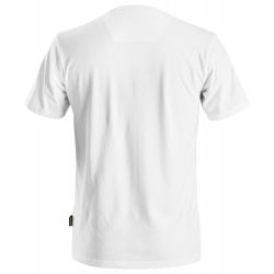 Koszulka T-shirt 2526 Organic Cotton AllroundWork kolor white rozm. XL 25260900007 SNICKERS WORKWEAR