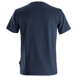 Koszulka T-shirt 2526 Organic Cotton AllroundWork kolor navy rozm. XL 25269500007 SNICKERS WORKWEAR