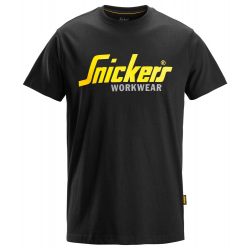 Koszulka T-shirt 2586 Classic Logo kolor black rozm. XL 25860400007 SNICKERS WORKWEAR
