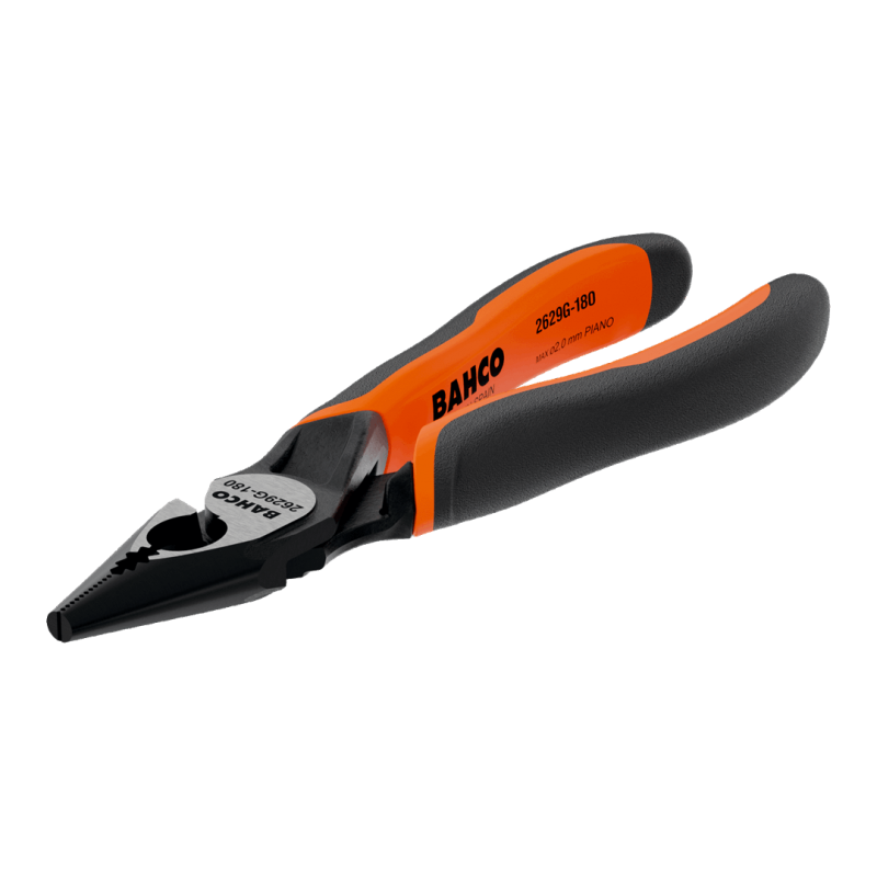 Szczypce kombinerki uniwersalne półokrągłe 200 mm Combi-Snipe ERGO™ 2629G-180IP BAHCO Szczypce kombinerki uniwersalne półokrągłe 200 mm Combi-Snipe ERGO™ 2629G-180IP BAHCO Bahcocentrum.pl