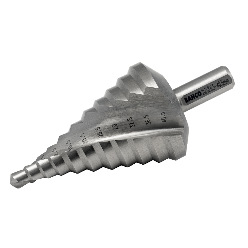 Wiertło stopniowe do metalu Ø 6.5-40.5 mm 234-SD Bahco Wiertło stopniowe do metalu Ø 6.5-40.5 mm 234-SD Bahco Bahcocentrum.pl