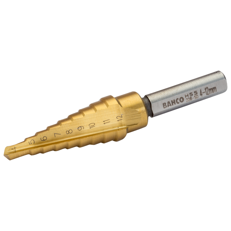 Wiertło stopniowe do metalu Ø 4-12 mm 228-SD BAHCO Wiertło stopniowe do metalu Ø 4-12 mm 228-SD BAHCO Bahcocentrum.pl
