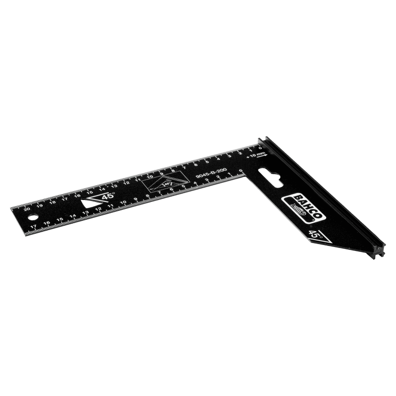 Kątownik 200 mm - kąt prosty i 45° 9045-B-200 BAHCO Bahcocentrum.pl