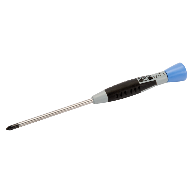 Wkrętak precyzyjny Pozidriv PZ1 x 75 mm 702-1-75 BHACO Wkrętak precyzyjny Pozidriv PZ1 x 75 mm 702-1-75 BHACO Bahcocentrum.pl