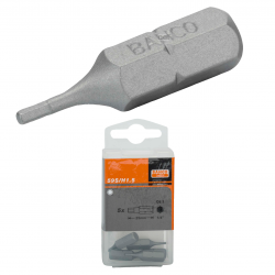 Bit imbusowy HEX 4 x 25 mm 5 szt. 59S/H4-5P BAHCO