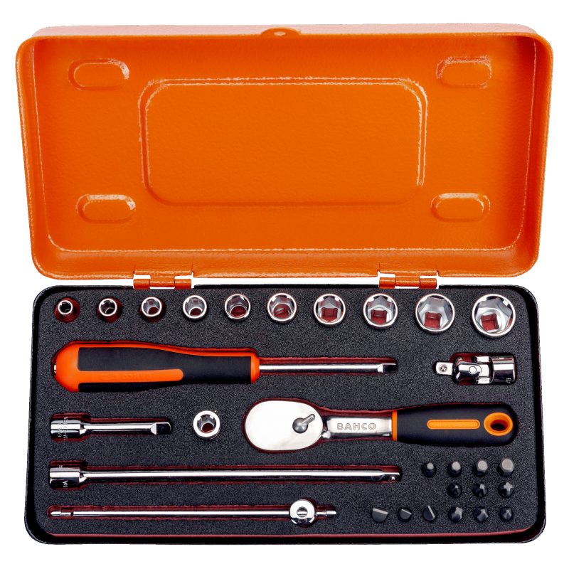 Zestaw narzędzi 1/4'' 29 el. w metalowej kasecie 6729MHP BAHCO Zestaw narzędzi 1/4'' 29 el. w metalowej kasecie 6729MHP BAHCO Bahcocentrum.pl