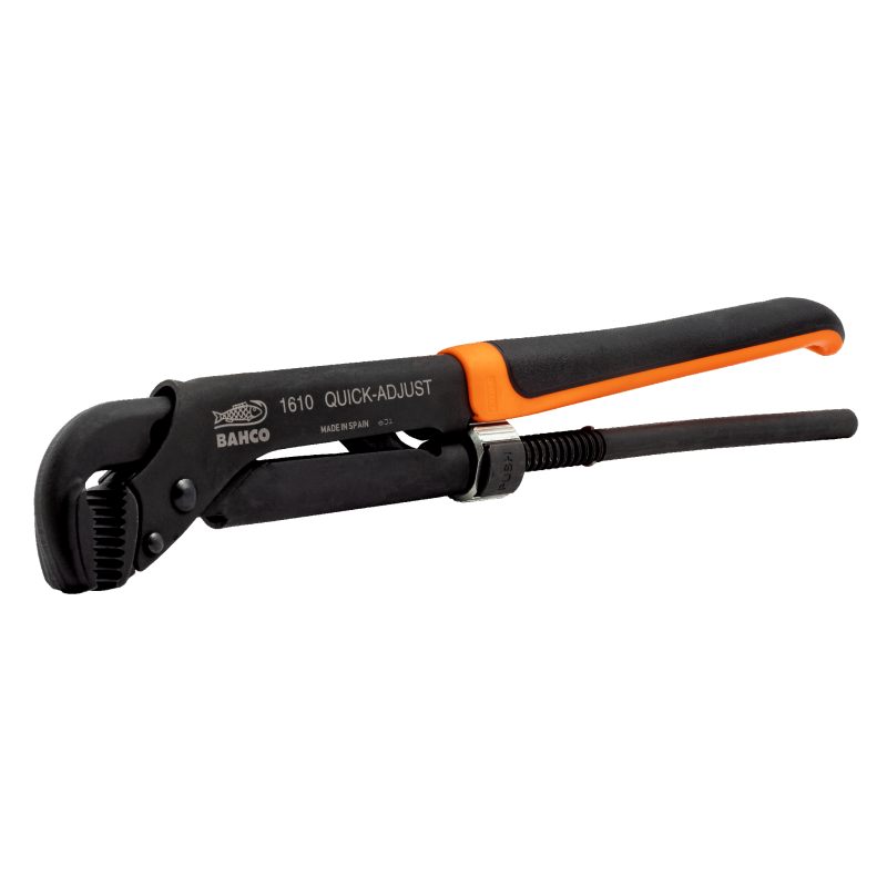 Klucz do rur typu Szwed, 90° Quick-Adjust 1610 ERGO™ BAHCO Klucz do rur typu Szwed, 90° Quick-Adjust 1610 ERGO™ BAHCO Bahcocentrum.pl