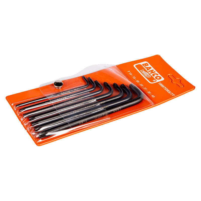 Zestaw 7 szt. kluczy imbusowych Torx 10-40 mm 1995TORX/7T Bahco Zestaw 7 szt. kluczy imbusowych Torx 10-40 mm 1995TORX/7T Bahco Bahcocentrum.pl