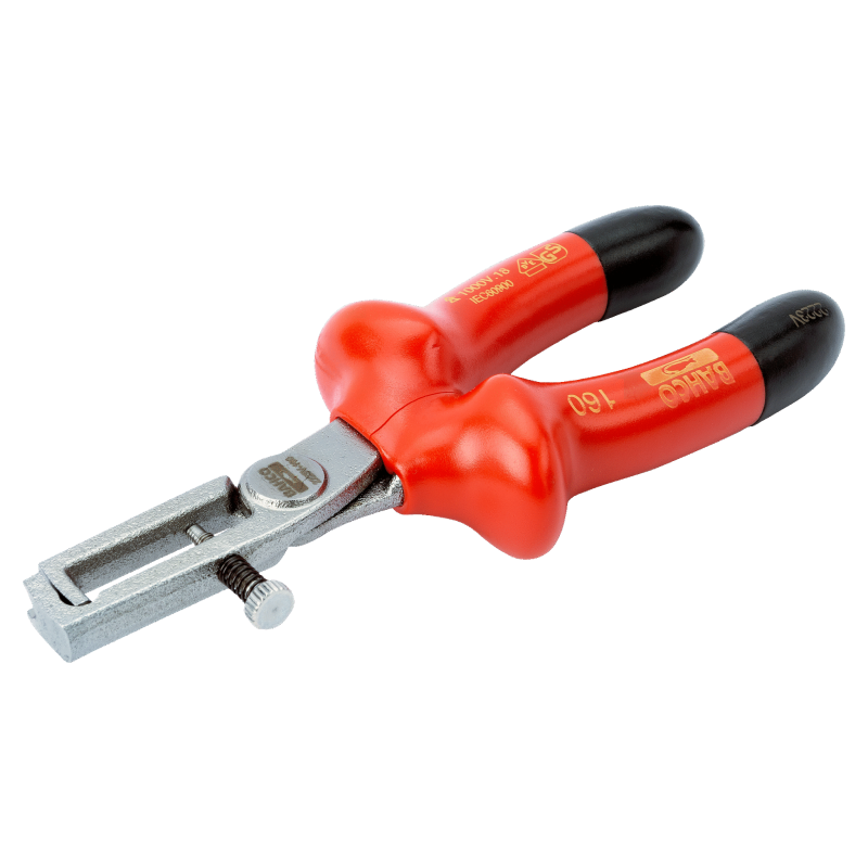 Szczypce do ściągania izolacji izolowane VDE 160 mm 2223V-160 Bahco Szczypce do ściągania izolacji izolowane VDE 160 mm 2223V-160 Bahco Bahcocentrum.pl