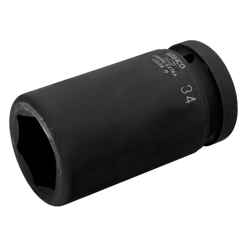 Nasadka udarowa 6-kątna wydłużona 1'' 36 mm K9506M-36 Bahco Nasadka udarowa 6-kątna wydłużona 1'' 36 mm K9506M-36 Bahco Bahcocentrum.pl