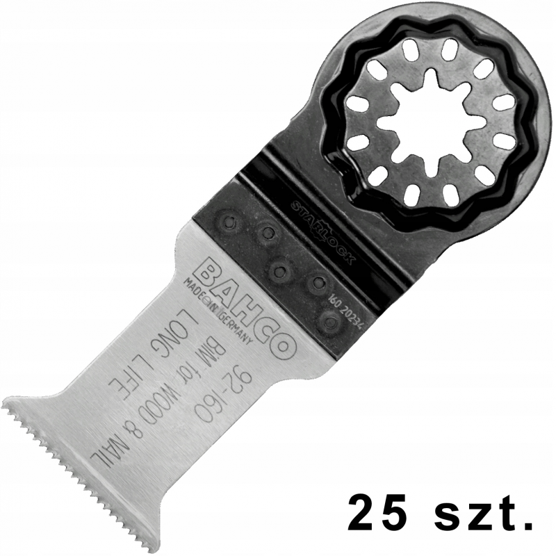 Brzeszczot 35x50 mm 25 szt. Starlock 92-160-25 BAHCO Bahcocentrum.pl