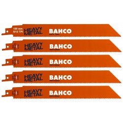 Brzeszczot bagnetowy 150 mm bimetal Sandflex 8/12T (5 sztuk) 3940-150-8/12-ST-5P Bahco