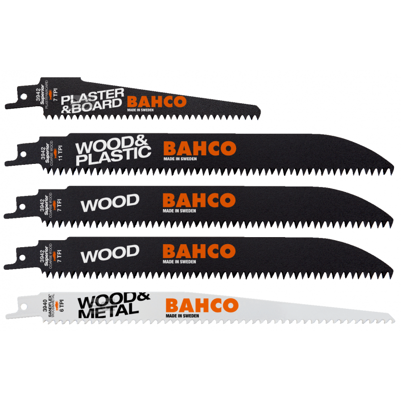Zestaw brzeszczotów do drewna 5 szt. 3942-WOOD-SET-5P BAHCO Zestaw brzeszczotów do drewna 5 szt. 3942-WOOD-SET-5P BAHCO Bahcocentrum.pl