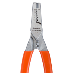 Szczypce do zagniatania końcówek kabli 20-15 AWG CR B 05 Bahco